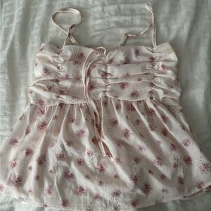 Cherry blossom flowy top
